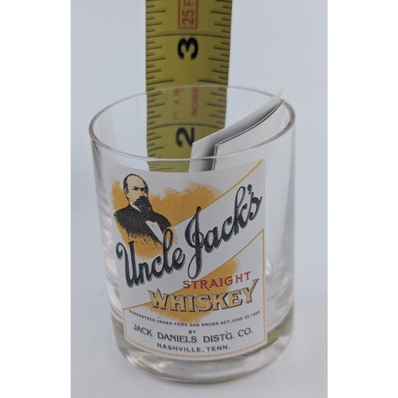 Jack Daniels Uncle Jack's Straight Whiskey Shot Glass 2.5" - Picture 7 of 10